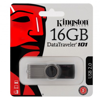 Kingston 16GB DataTraveler 101 G2 USB 2.0 Flash Drive Kingston 16GB DataTraveler 101 G2 USB 2.0 Flash Drive